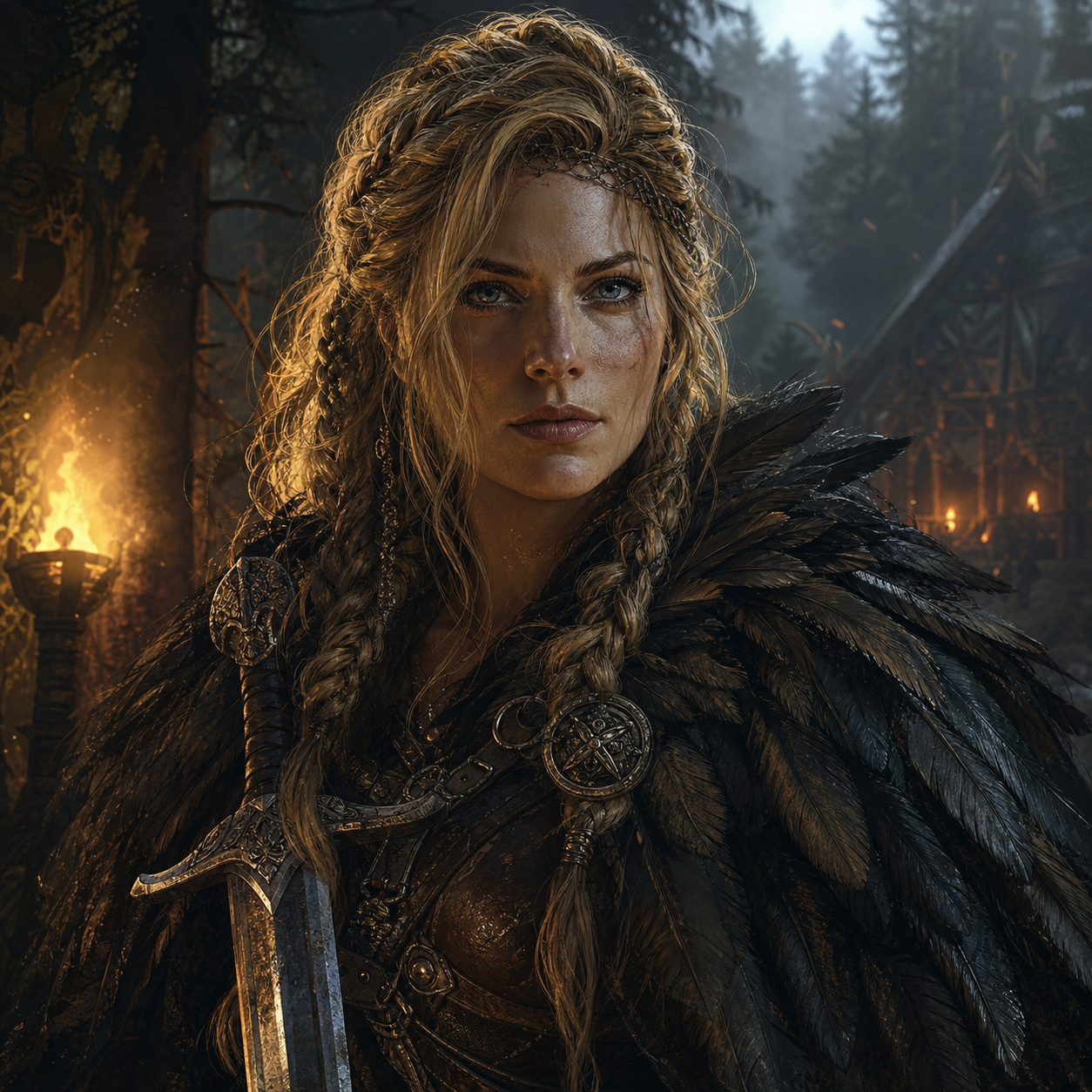 Portrait de Freyja